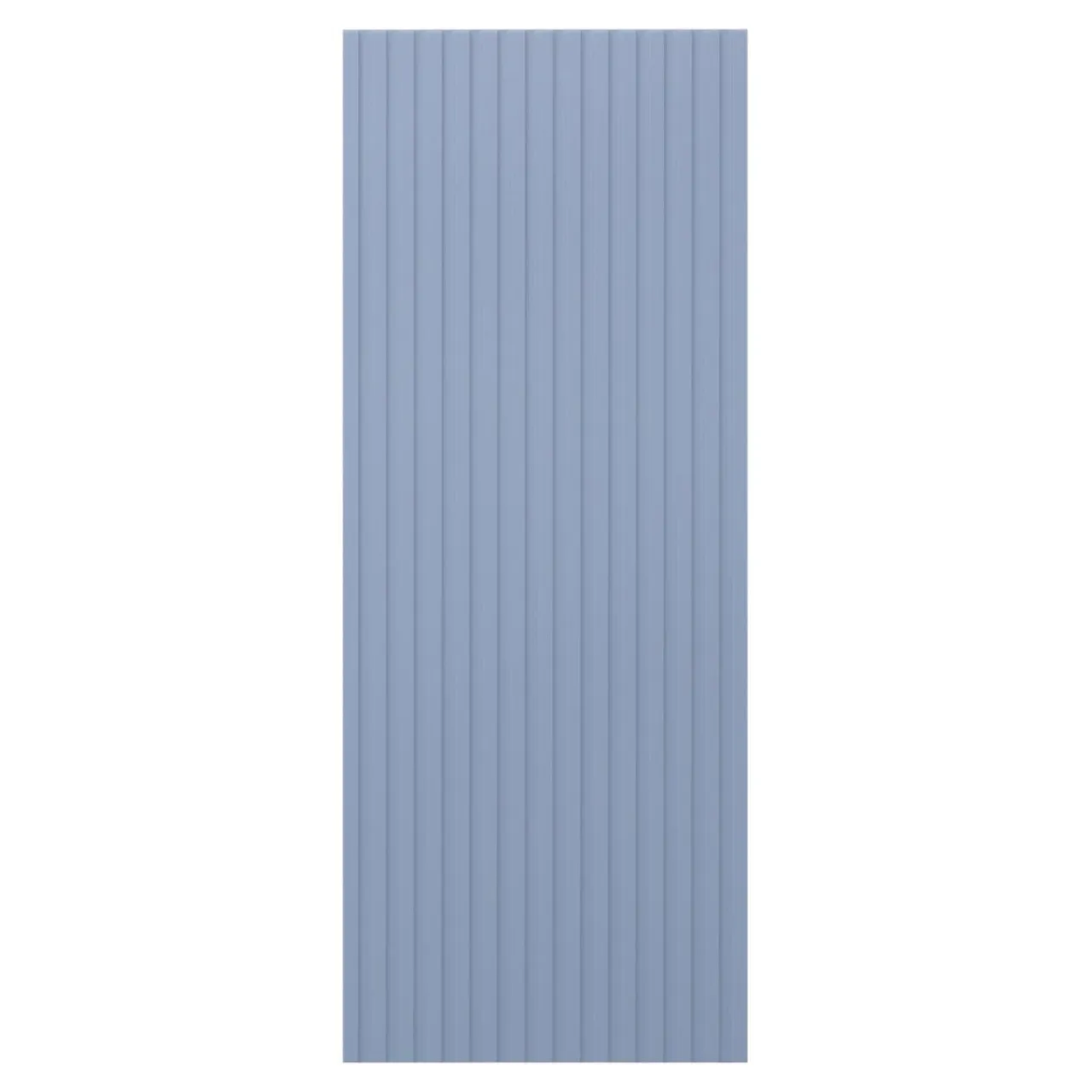 Fronty Ryflowane|Qubik Front drzwi DECOR RYFEL 30x76,5 niebieski