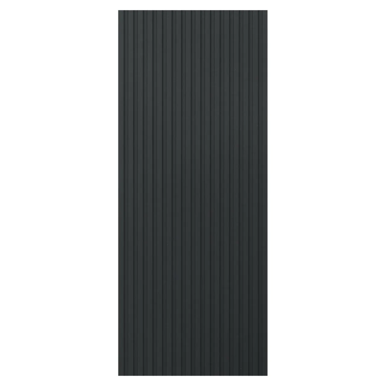 Fronty Ryflowane|Qubik Front drzwi DECOR RYFEL 40x98 czarny