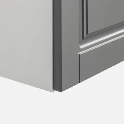 Fronty Klasyczne|Qubik Front drzwi HAMPTON 30x76,5 cm onyx szary