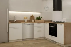 Fronty Gładkie|Qubik Front drzwi MADERA 60x76,5 biały mat