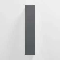 Fronty Klasyczne|Qubik Front drzwi onyx szary HAMPTON 15x76,5 cm