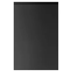 Fronty Frezowane|Qubik Front drzwi PIANO PLUS 50x76,5 czarny mat