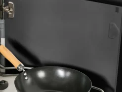 Fronty Frezowane|Qubik Front drzwi PIANO PLUS 40x98 czarny mat