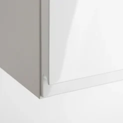 Qubik Front drzwi PIANTA 40x76,5 biały, wysoki połysk