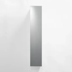 Fronty Gładkie|Qubik Front drzwi SALSA 15x76,5 szary metalic połysk