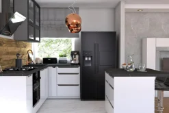 Fronty Przeszklone|Qubik Front drzwi SITIO 60x38,1 C-35 ciemny grafit