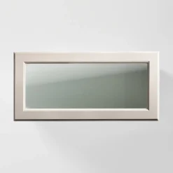 Fronty Przeszklone|Qubik Front przeszklony ALDEA 80x38,1 kaszmir mat