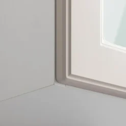 Fronty Przeszklone|Qubik Front przeszklony ALDEA 80x38,1 kaszmir mat