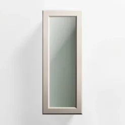 Fronty Przeszklone|Qubik Front przeszklony ALDEA 40x98 kaszmir mat