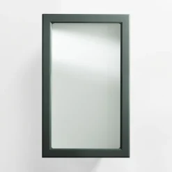 Fronty Przeszklone|Qubik Front przeszklony ALDEA 60x98 oliwkowy mat