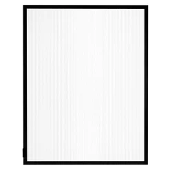 Qubik Front przeszklony ALFRAME 60x76,5 cm czarny