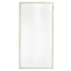 Qubik Front przeszklony ALFRAME 40x76,5 cm szampański