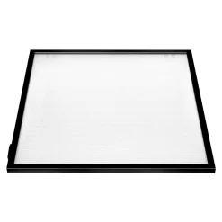 Fronty Przeszklone|Qubik Front przeszklony ALFRAME 60x59,6 cm czarny