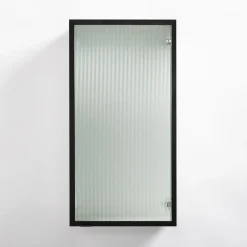 Qubik Front przeszklony ALFRAME 40x76,5 cm czarny