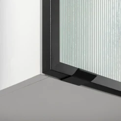 Qubik Front przeszklony ALFRAME 40x76,5 cm czarny