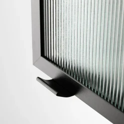 Qubik Front przeszklony ALFRAME 40x76,5 cm czarny