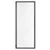Fronty Przeszklone|Qubik Front przeszklony ALFRAME 40x98 cm czarny