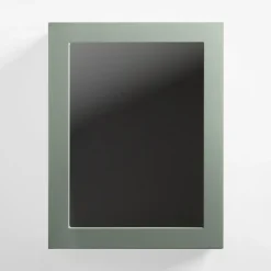 Fronty Przeszklone|Qubik Front przeszklony FRAME 60x76,5 szałwia mat