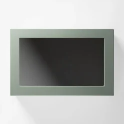 Fronty Przeszklone|Qubik Front przeszklony FRAME 60x38,1 szałwia mat