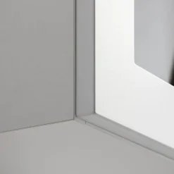 Fronty Przeszklone|Qubik Front przeszklony FRAME 40x76,5 premium biały