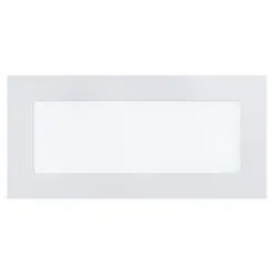 Fronty Przeszklone|Qubik Front przeszklony NOTO 80x38,1 biały połysk