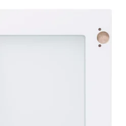 Qubik Front przeszklony NOTO 60x98 biały połysk