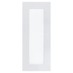 Qubik Front przeszklony NOTO 40x98 biały połysk