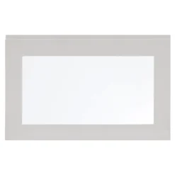 Qubik Front przeszklony PIANTA 60x38,1 szary, wysoki połysk