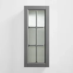 Qubik Front szpros HAMPTON 40x98 cm onyx szary