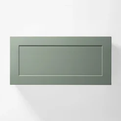 Fronty Klasyczne|Qubik Front szuflady FRAME 80x38,1 szałwia mat