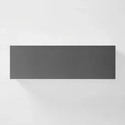 Fronty Klasyczne|Qubik Front szuflady HAMPTON 40x12,5 cm onyx szary