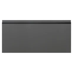 Fronty Frezowane|Qubik Front szuflady KATANIA 40x18,9 onyx szary