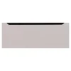 Fronty Frezowane|Qubik Front szuflady PALERMO 100x38,1 szary kamienny