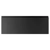 Qubik Front szuflady PIANO PLUS 100x38,1 czarny mat