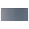 Qubik Front szuflady PIANO PLUS 80x38,1 szary stalowy mat