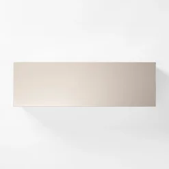 Fronty Gładkie|Qubik Front szuflady SALSA 80x25,3 beż metalic połysk