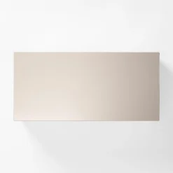 Fronty Gładkie|Qubik Front szuflady SALSA 80x38,1 beż metalic połysk