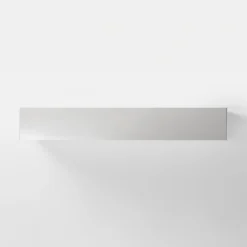 Fronty Gładkie|Qubik Front szuflady SALSA 80x12,5 jasny szary połysk