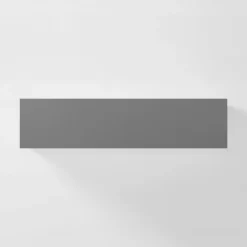 Fronty Gładkie|Qubik Front szuflady SOLA 80x18,9 bazaltowy szary mat