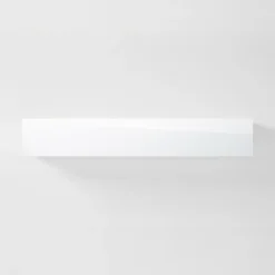 Fronty Gładkie|Qubik Front szuflady SOLA 80x12,5 biały polarny połysk