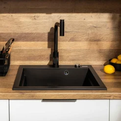 Qubik Front szuflady SOLA 80x18,9 biały polarny połysk