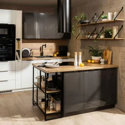 Fronty Gładkie|Qubik Front szuflady SOLA 100x38,1 biały polarny połysk