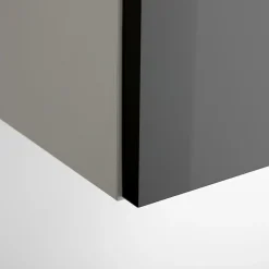 Qubik Front szuflady SOLA 100x18,9 szary połysk