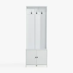 inny Garderoba do przedpokoju biała FYNTEX