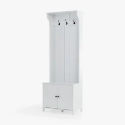 inny Garderoba do przedpokoju biała FYNTEX