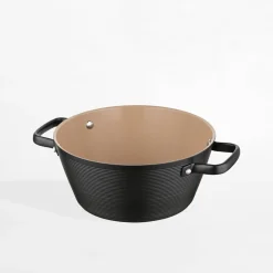 inny Garnek aluminiowy z pokrywką CARINA BLACK 3,3 l