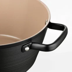 inny Garnek aluminiowy z pokrywką CARINA BLACK 3,3 l