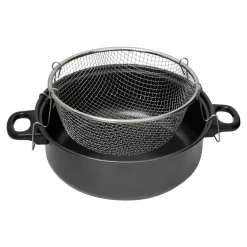 Garnki, Patelnie I Pokrywki| Garnek do frytek z sitkiem i pokrywką