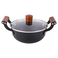 Garnek żeliwny czarny FERRO 2,4 l