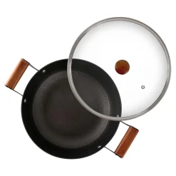 Garnki, Patelnie I Pokrywki| Garnek żeliwny niski czarny FERRO 3,5 l